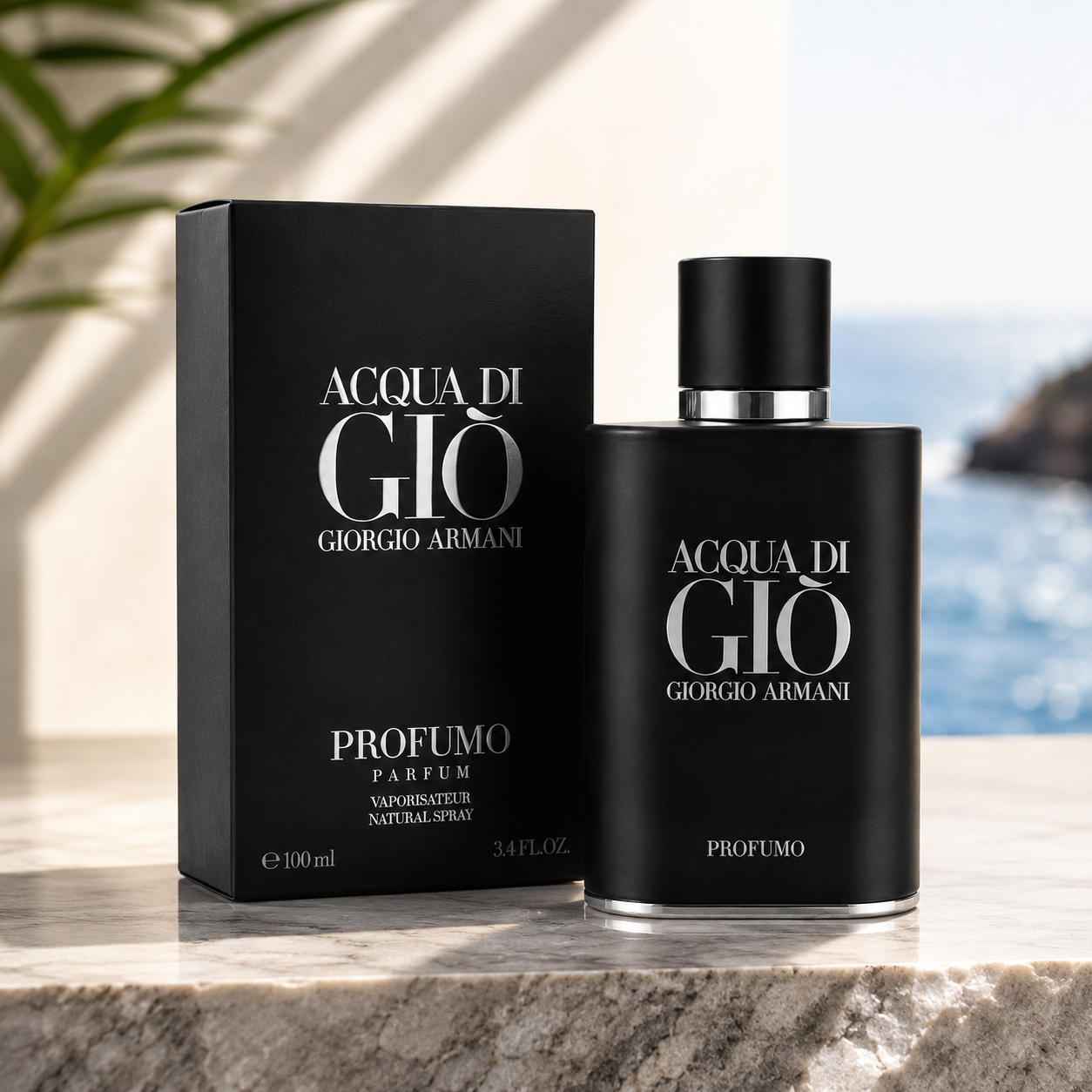 Giorgio Armani Aqua Di Gio Profumo Eau De Perfume 3.4oz Spray for Men -Free Ship