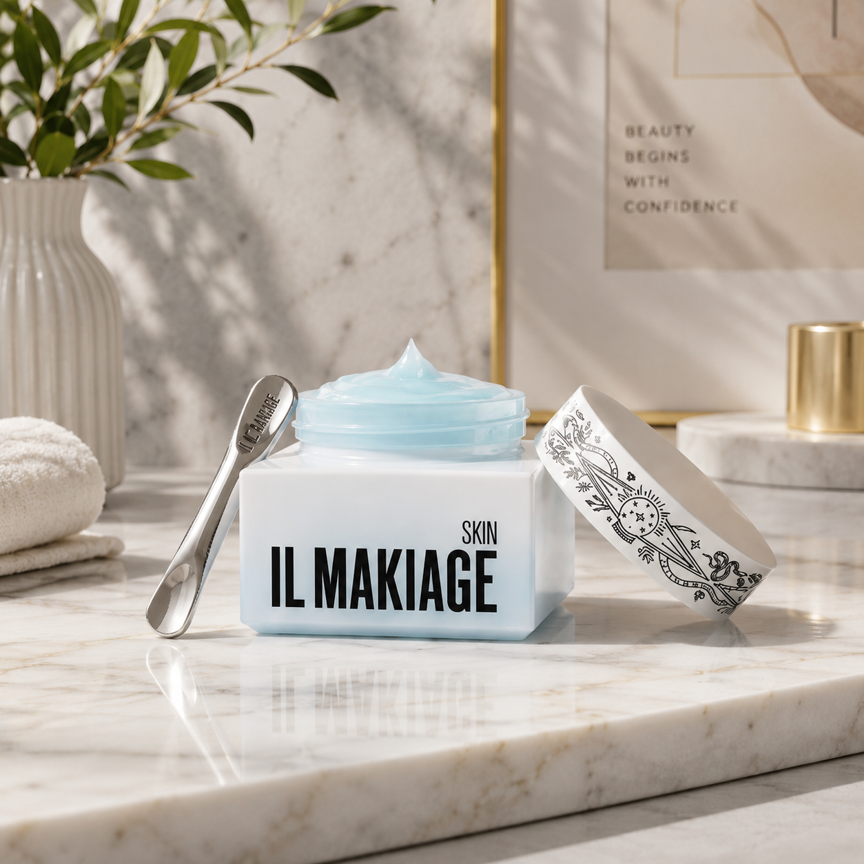 IL MAKIAGE POWER LIFT ANTI AGING BOOST PRIMING & PLUMPINGCREAM 1.7 OZ NEW