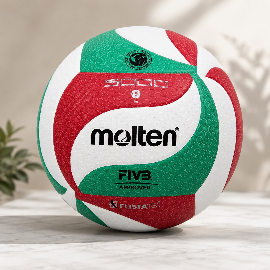 Molten V5M5000 Volleyball Size 5 Soft Touch Indoor Outdoor Game PU Leather Ball