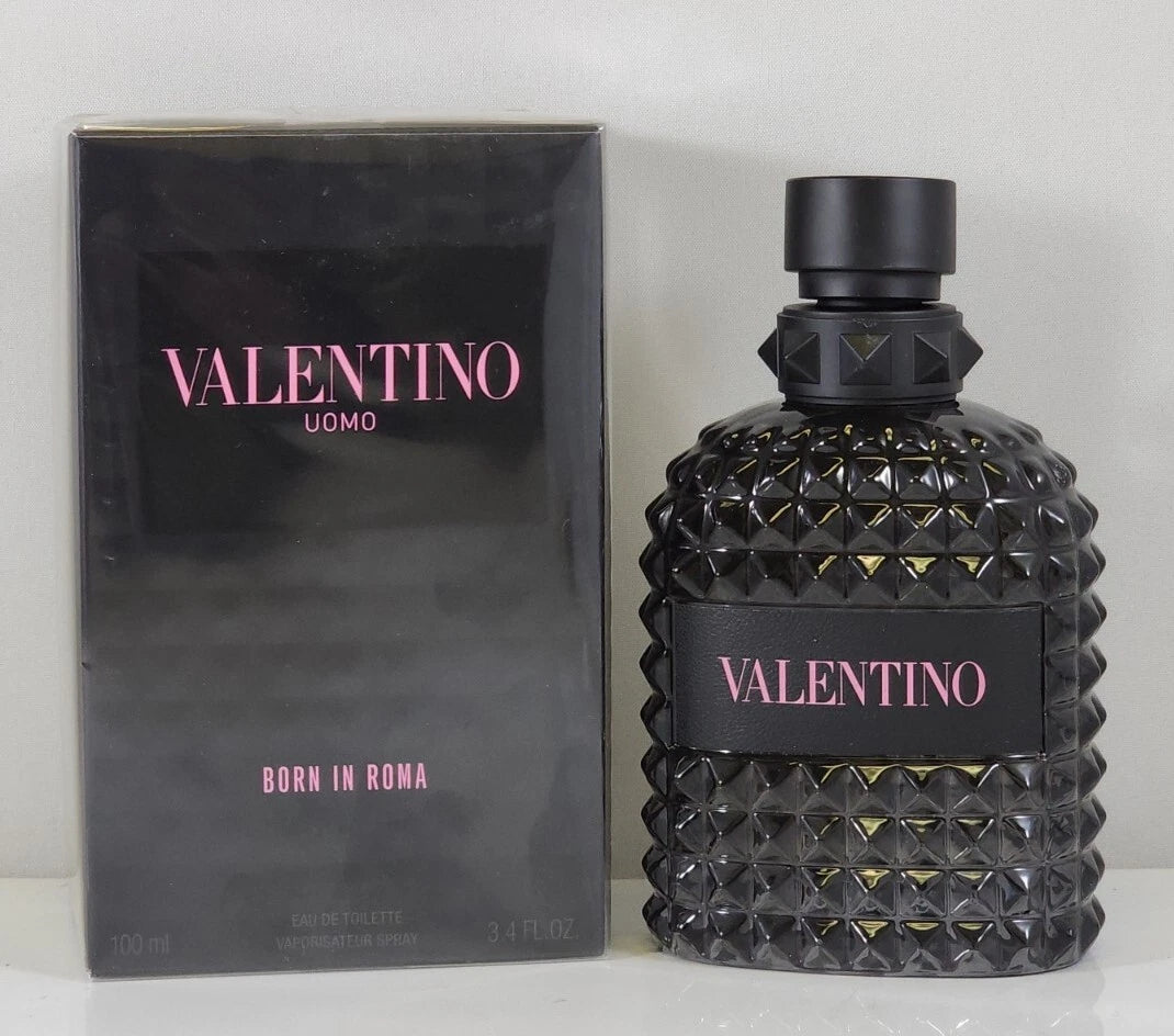 Valentino Uomo Born In Roma 100ML 3.4.Oz Eau De Toilette Spray for Men