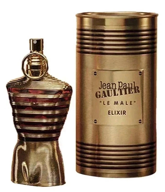 Jean Paul Gaultier Le Male Elixir by JPG, 4.2 oz Parfum Spray for Men