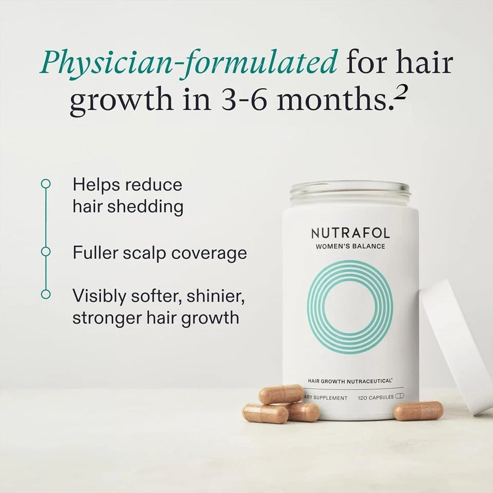 Nutrafol Women'S Balance Hair Growth Supplements, Ages 45 and Up, Clinically Pro