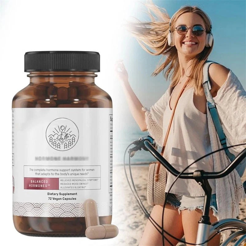 Happy Mammoth Daily Menopause Vitamins & Supplements for Women 72 Capsules