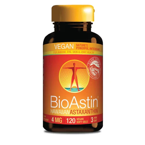 Hawaiian ASTAXANTHIN VEGAN Formula Supports Joint Skin Eye Health 120CT